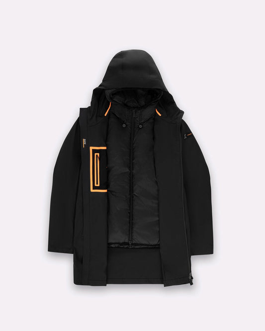 SUNS Giaccone Uomo Praga Double GBS63002U Black Black