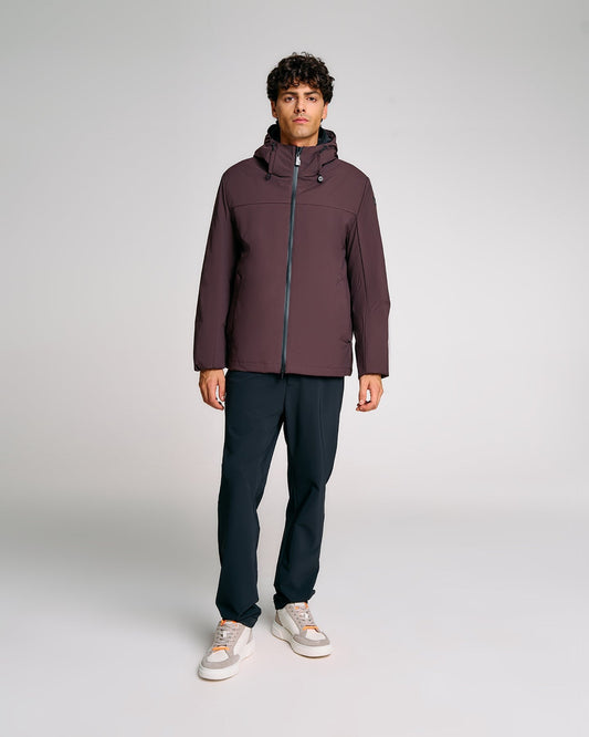 SUNS Giubbino Uomo Berlino Double GBS63001U Dark Brown Black