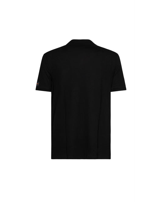 SUNS Polo Uomo FEDE LABEL TEK PLS61007U Black
