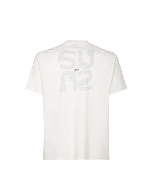 SUNS T-Shirt Uomo PAOLO TEXT TSS61022U Off White