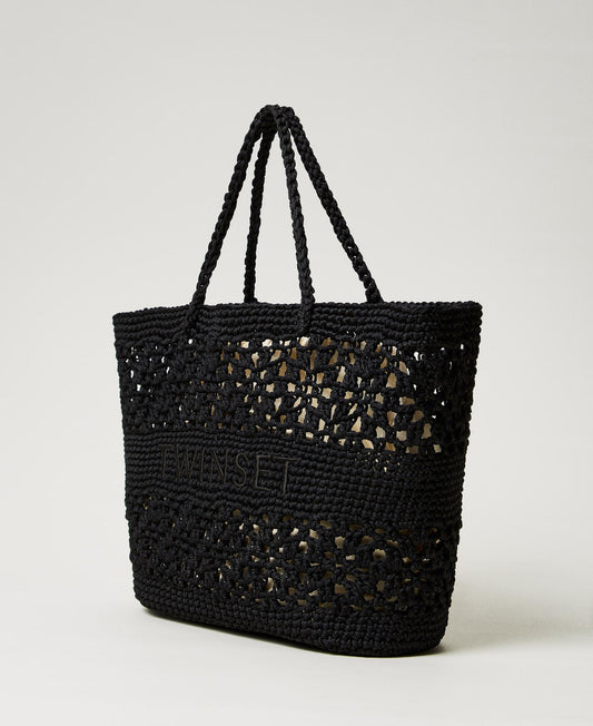 TWINSET Borsa Donna Tote 251TD8110 Nero