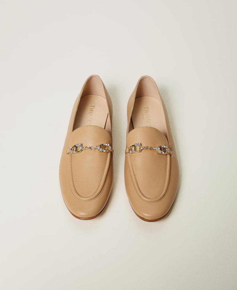 TWINSET Mocassino Donna 251TCP134 Camel