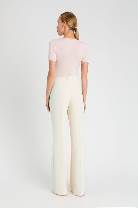 TWINSET Pantalone Donna 241TP2291 Neve