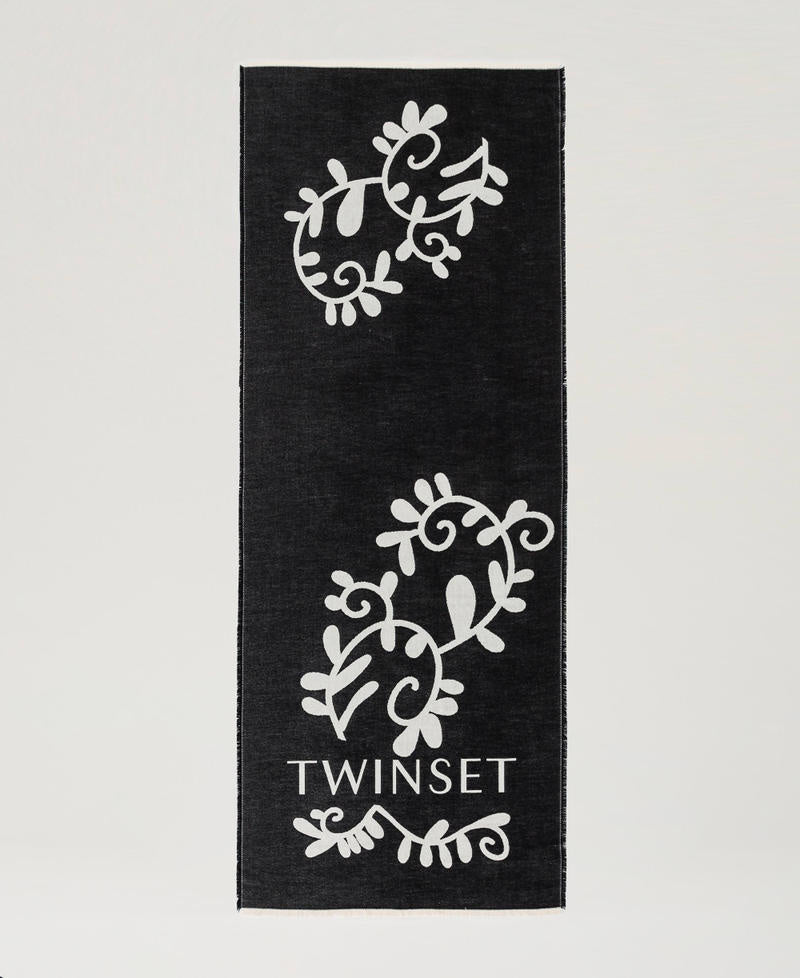 TWINSET Sciarpa Donna 242TO5100 Nero