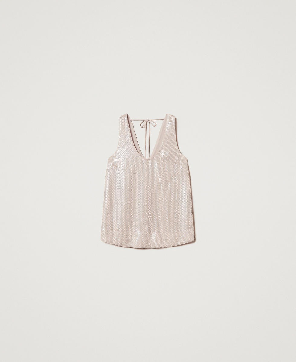 TWINSET Top Donna 251TT2131 Ric.Sequins Rope