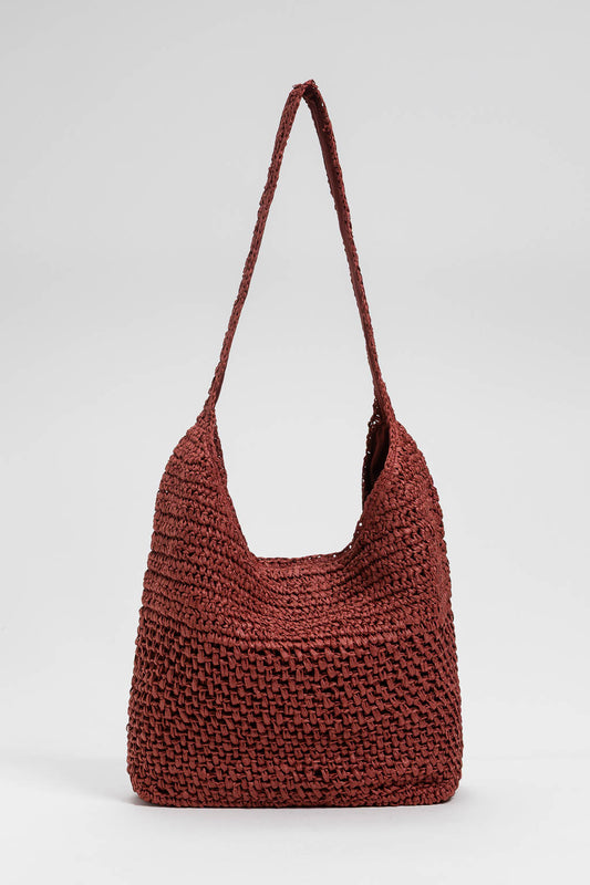 TWINSET Borsa Hobo 261TD8310 Brown Henna