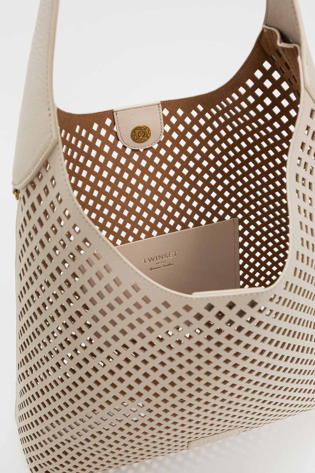 TWINSET Borsa Tote 261TB7140 Parchment
