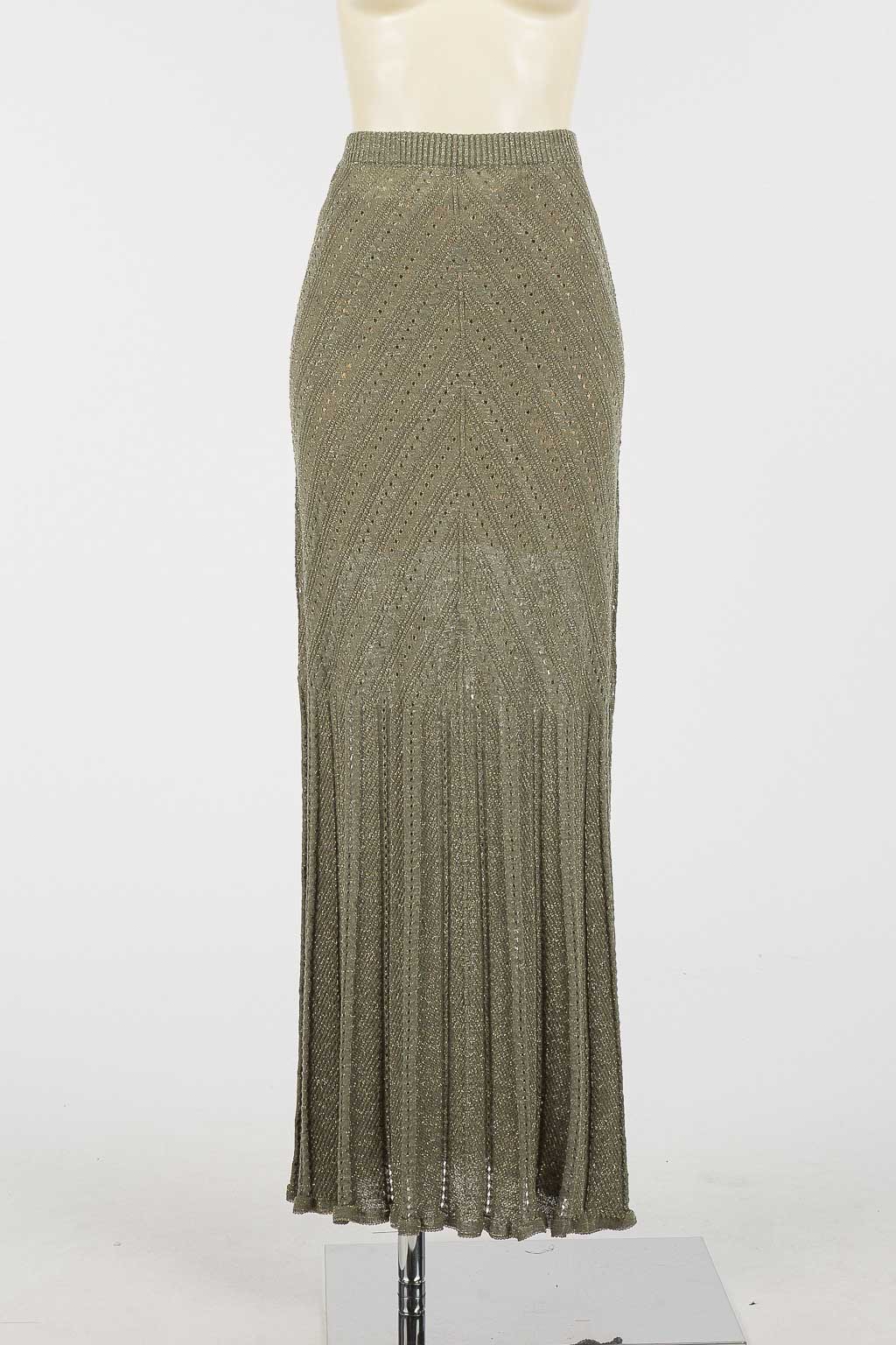TWINSET Gonna 261TT3211 Verde Alpino Green Lurex