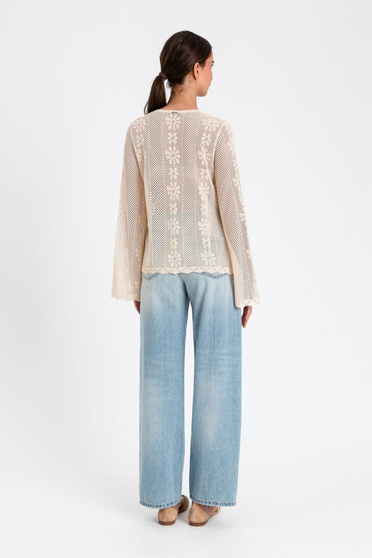 TWINSET Pantaloni Denim 261TT2510 Denim Chiaro