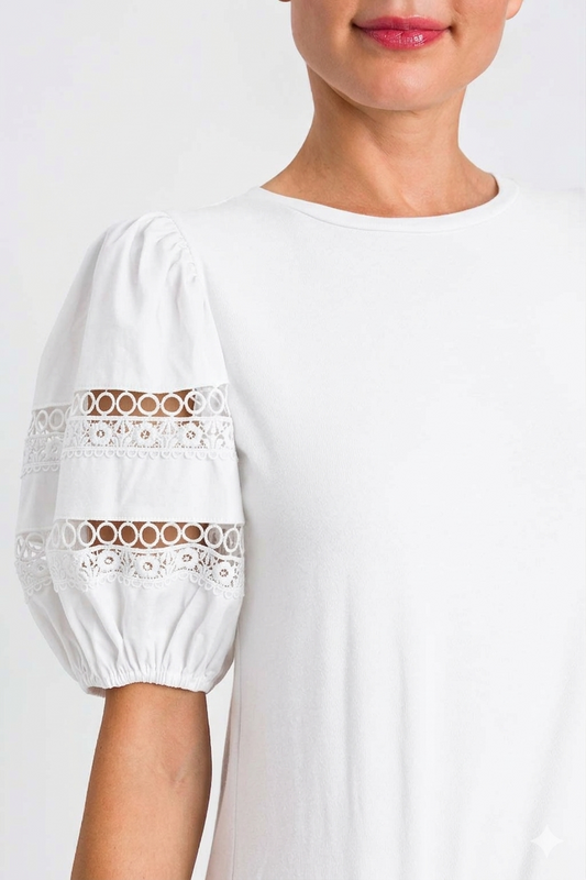 TWINSET T-Shirt 261TT2260 Bianco Ottico