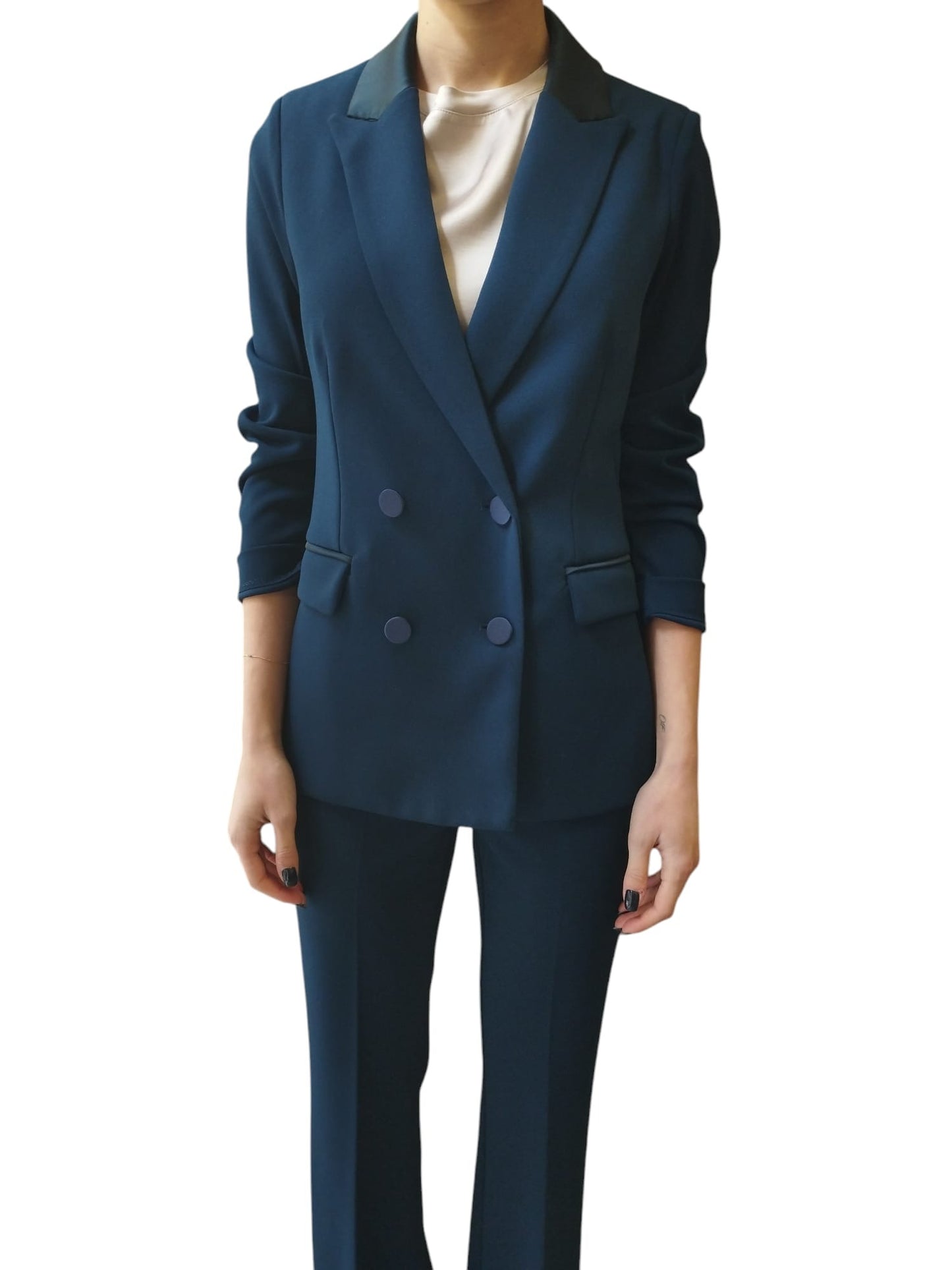 VICOLO Giacca Doppiopetto TD0578 Blu