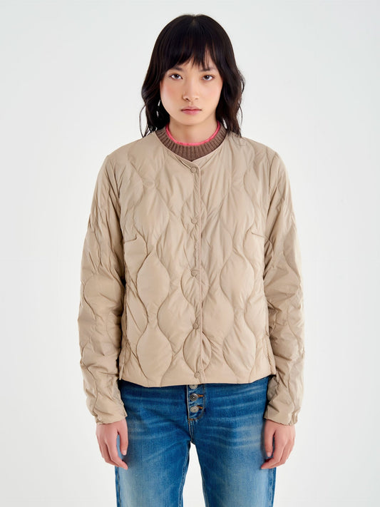 VICOLO Giacca Trapuntata TS0050 Beige