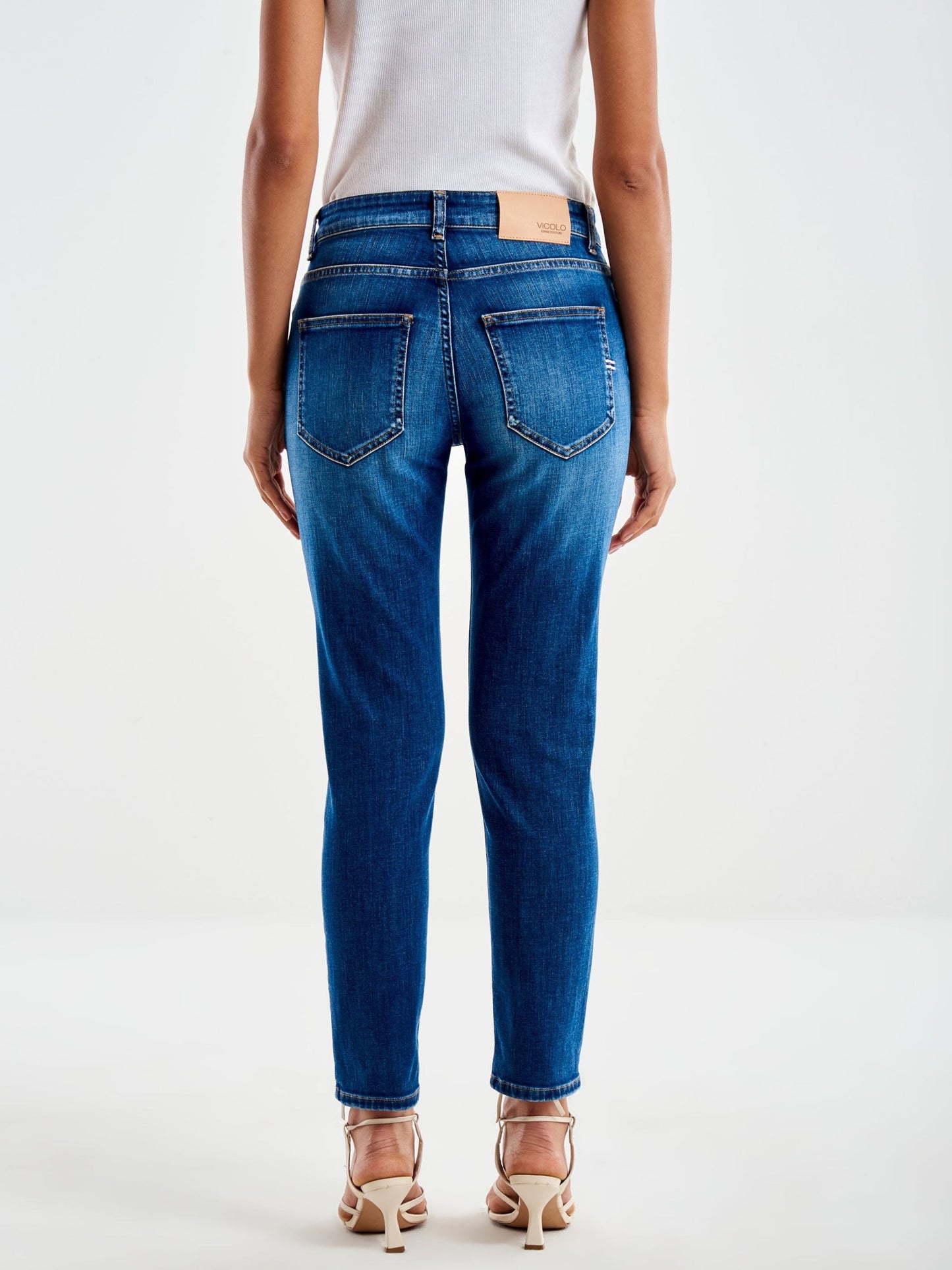 VICOLO Jeans Daisy DD5085 Denim Blu