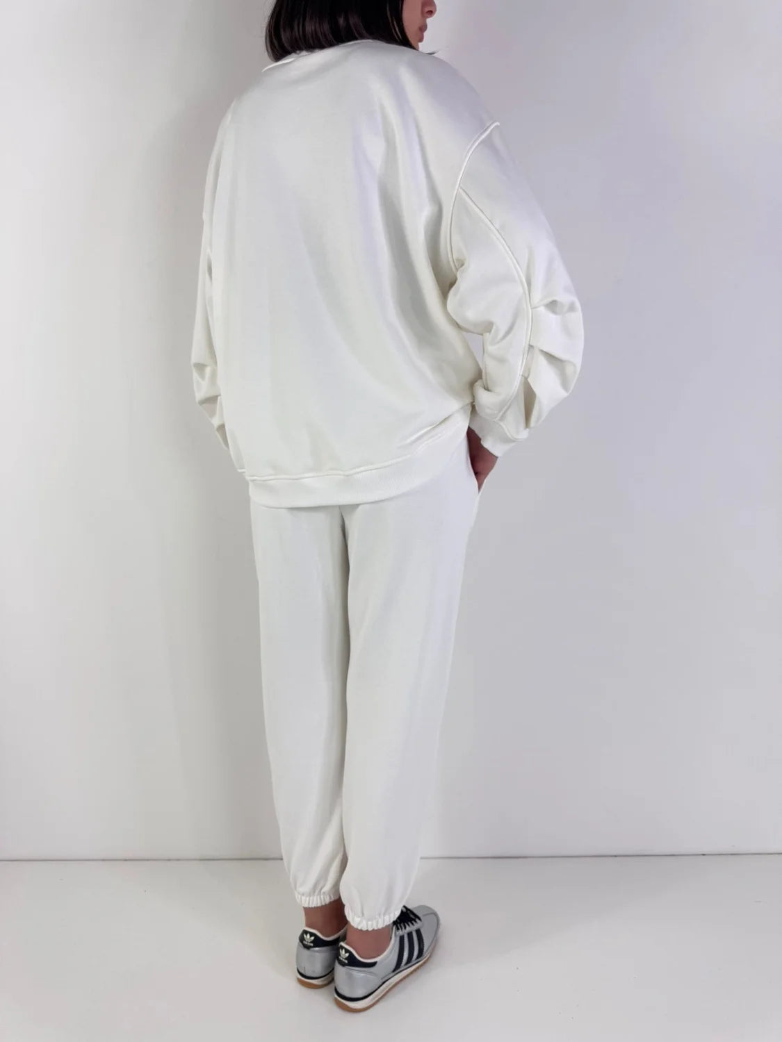VICOLO Felpa TAB0439 Bianco