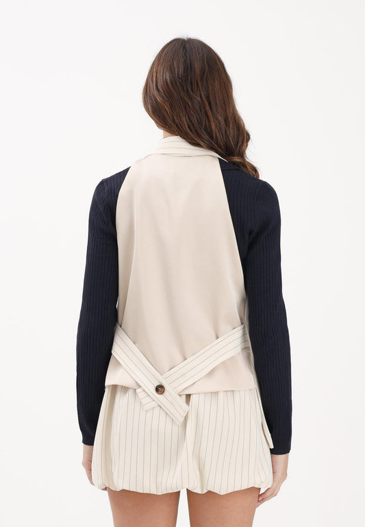 VICOLO Gilet TAB0101 Burro