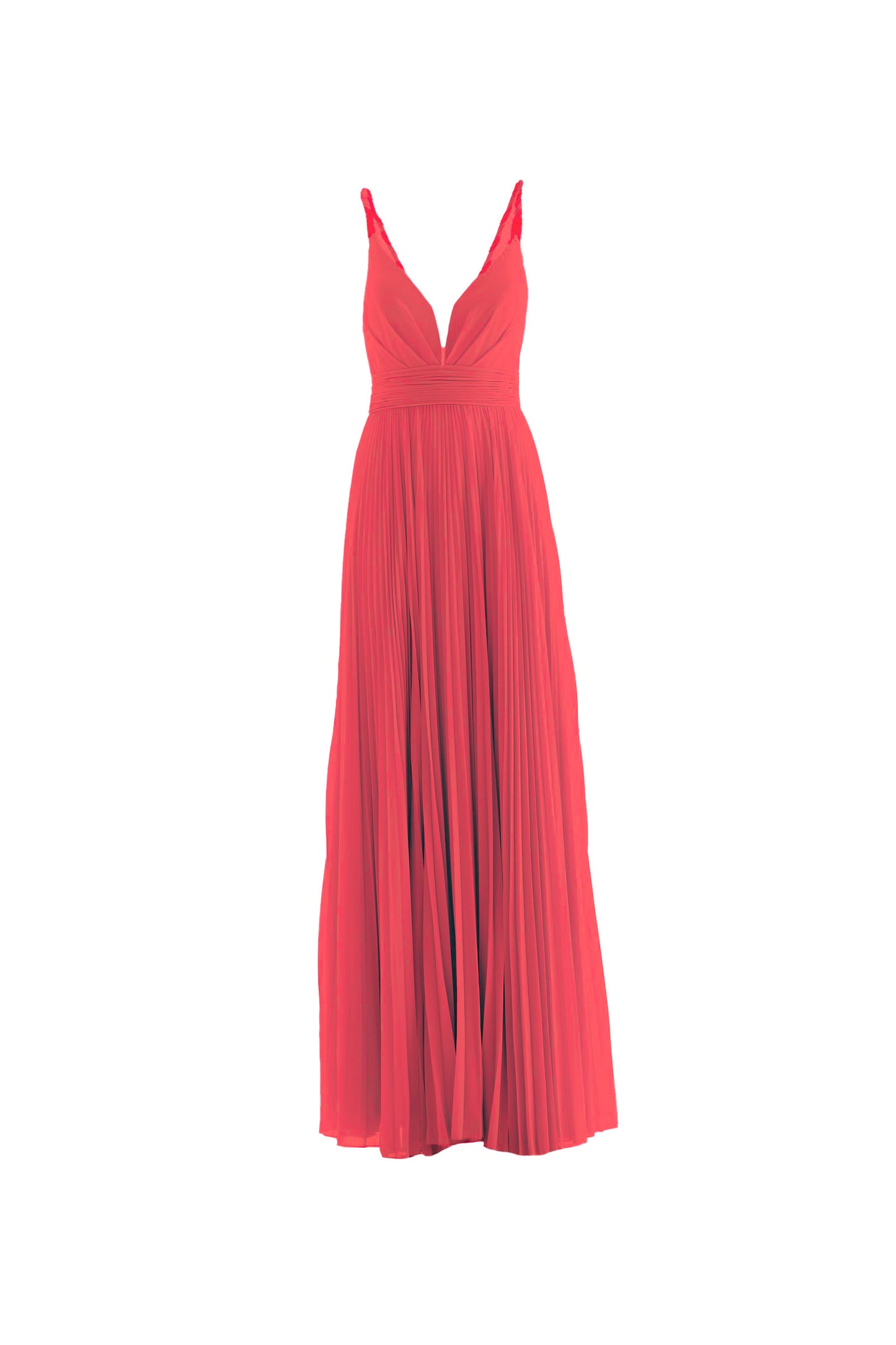 KUEA FT11 Coral Long Dress