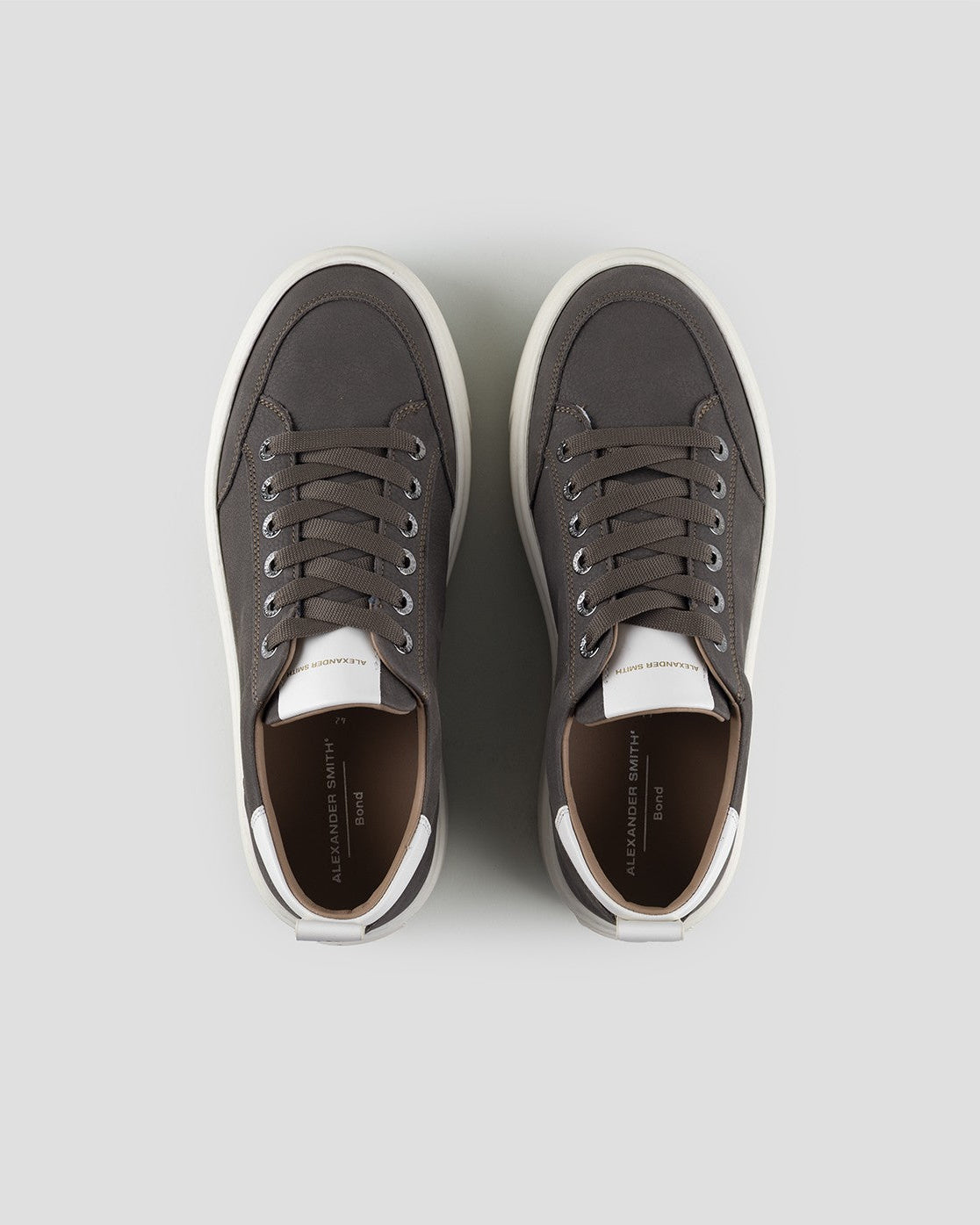 ALEXANDER SMITH Sneakers BOND MEN ASBCBDM3258DYW Dark Grey White