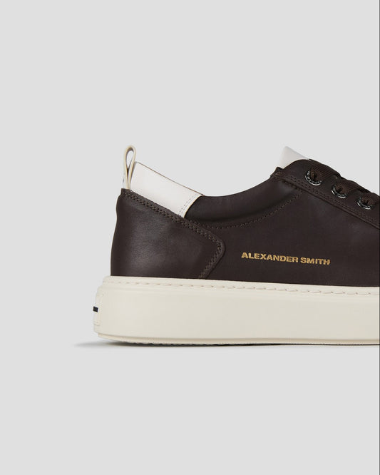 ALEXANDER SMITH Sneakers BOND UOMO ASBCBDM3298BDW Brown White