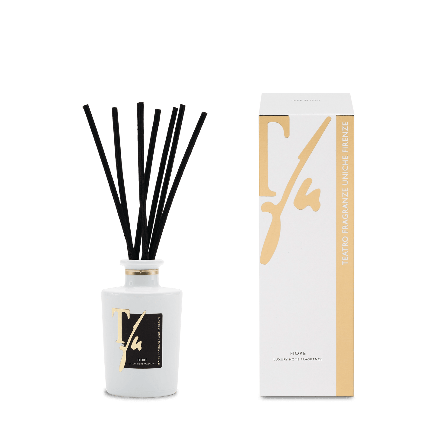 TEATRO FRAGRANZE UNICHE Fragranza Ambiente FIORE Luxury Collection Stick Diffuser ML.100