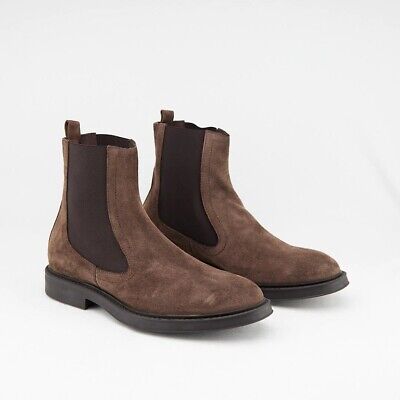 HUNDRED Scarpe Uomo M766-10 Beatles Velour Ebano.