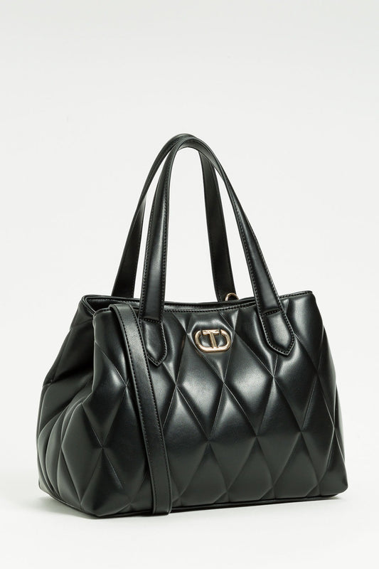 TWINSET  Borsa Donna Tote EcoPelle 252TB7051 nero