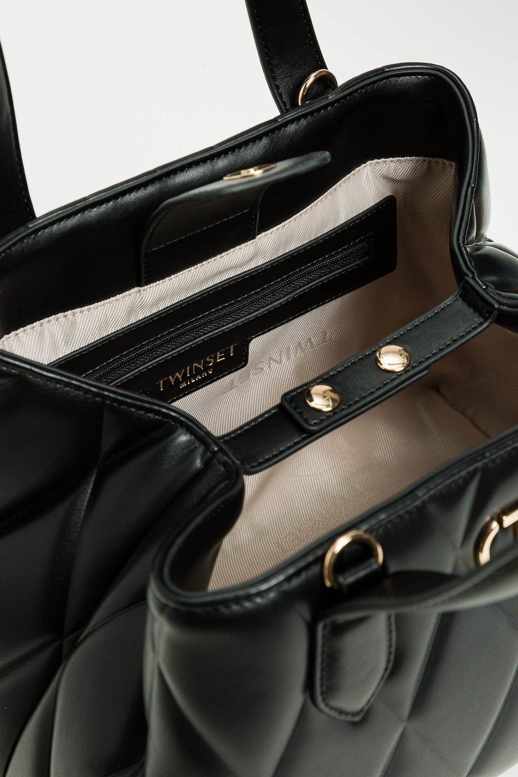 TWINSET  Borsa Donna Tote EcoPelle 252TB7051 nero