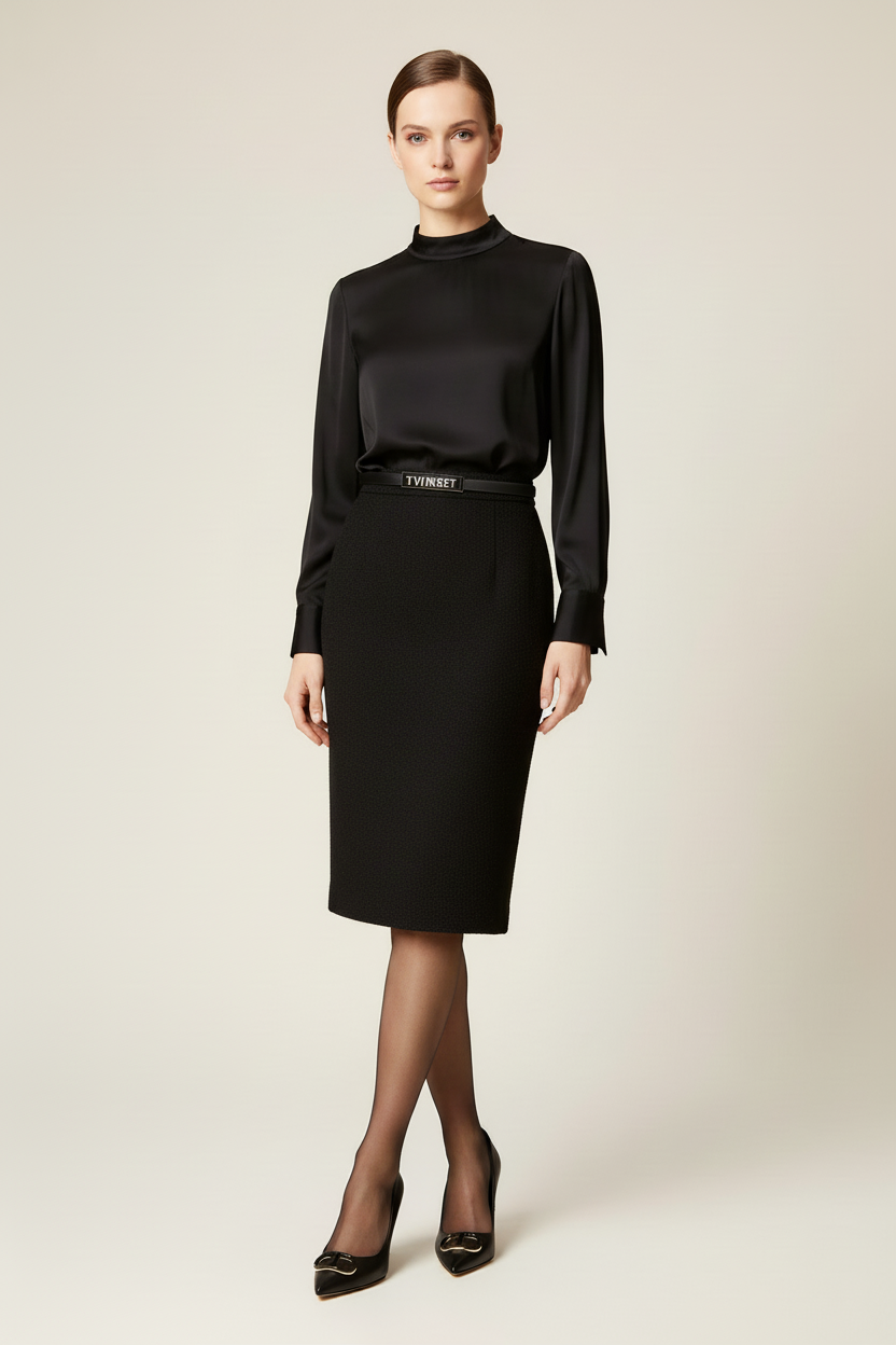 TWINSET Decollete Donna 252TCP032 Nero