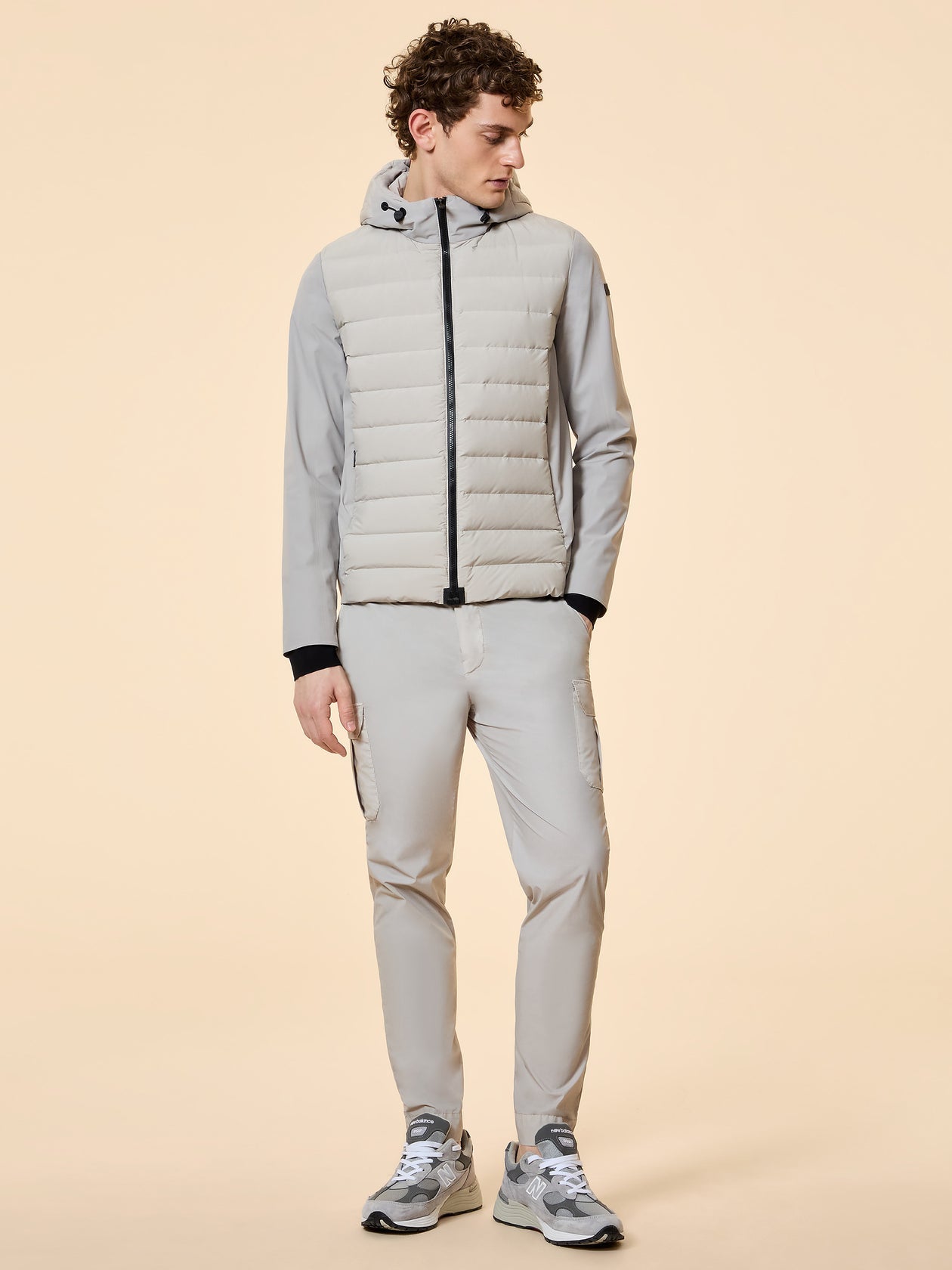 RRD Roberto Ricci Designs Giubbino Uomo Summer Superrduck Hybrid Hood Jkt 26003 Blue Black 60