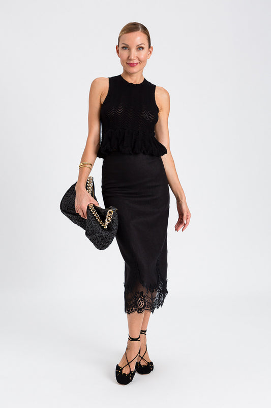 TWINSET Gonna 261TT2185 Nero