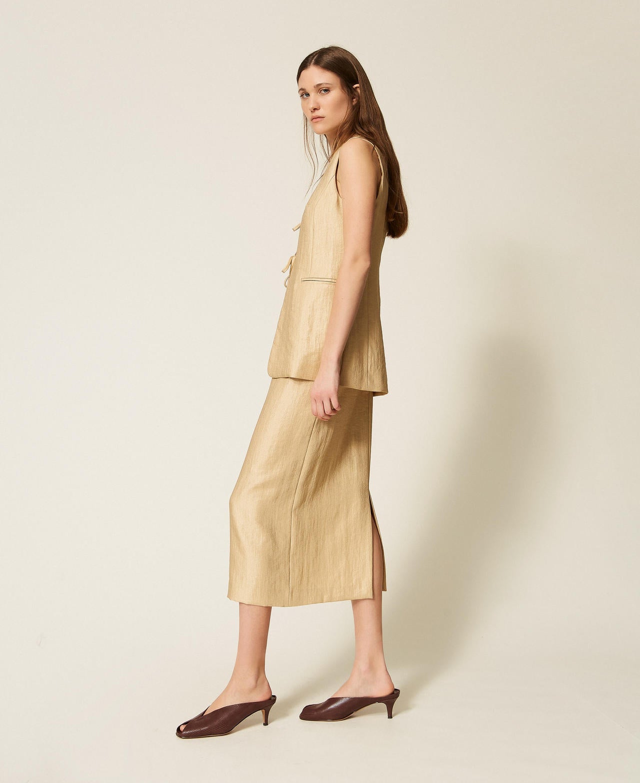 TWINSET Gonna 261TT2534 Golden Beige