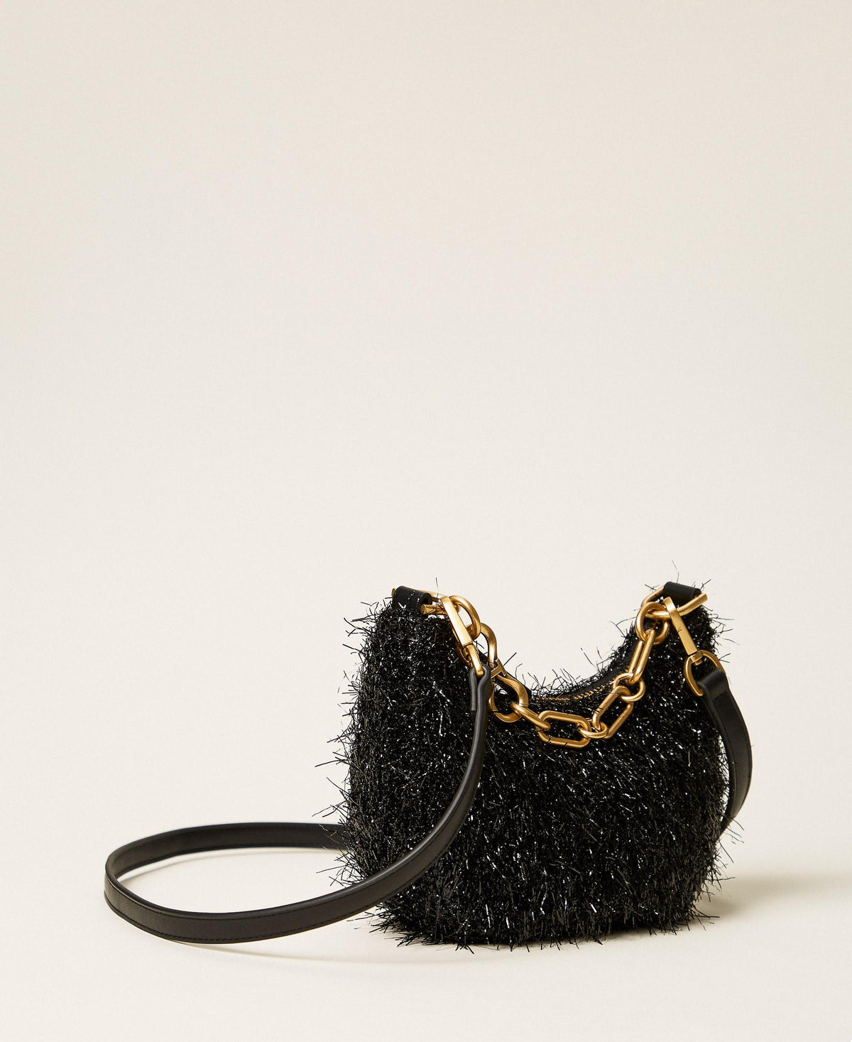 TWINSET  Borsa Donna Hobo 262TB7300 Nero