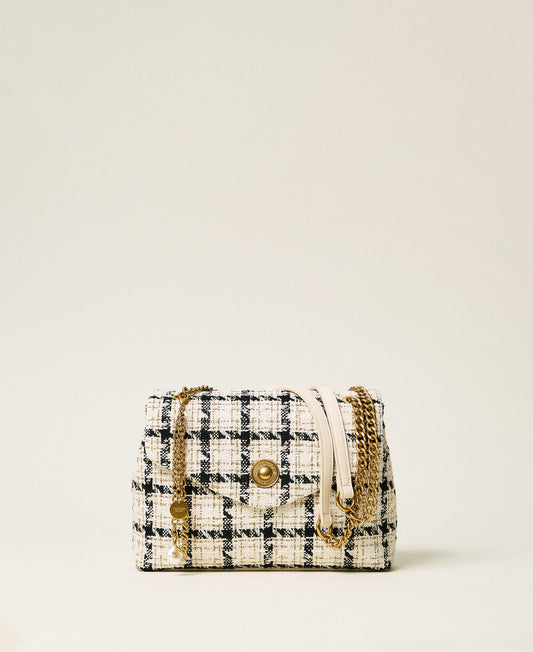 TWINSET Borsa Donna Tracolla Bouclè 262TB7320 Giglio Nero