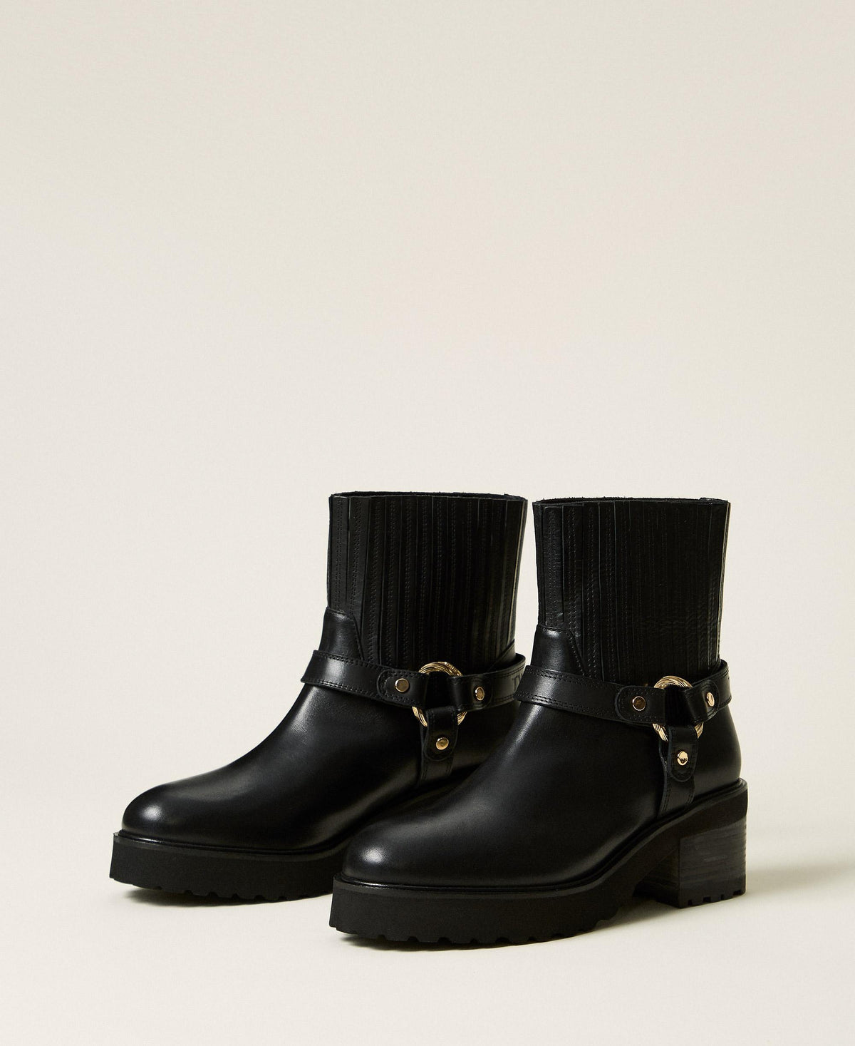 TWINSET Biker Donna 262TCP062 Nero