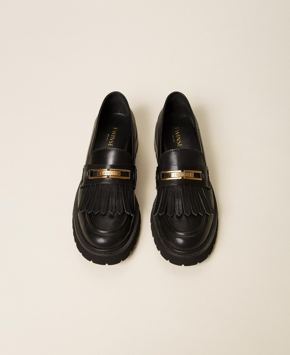 TWINSET Mocassino Donna 262TCP070 Nero