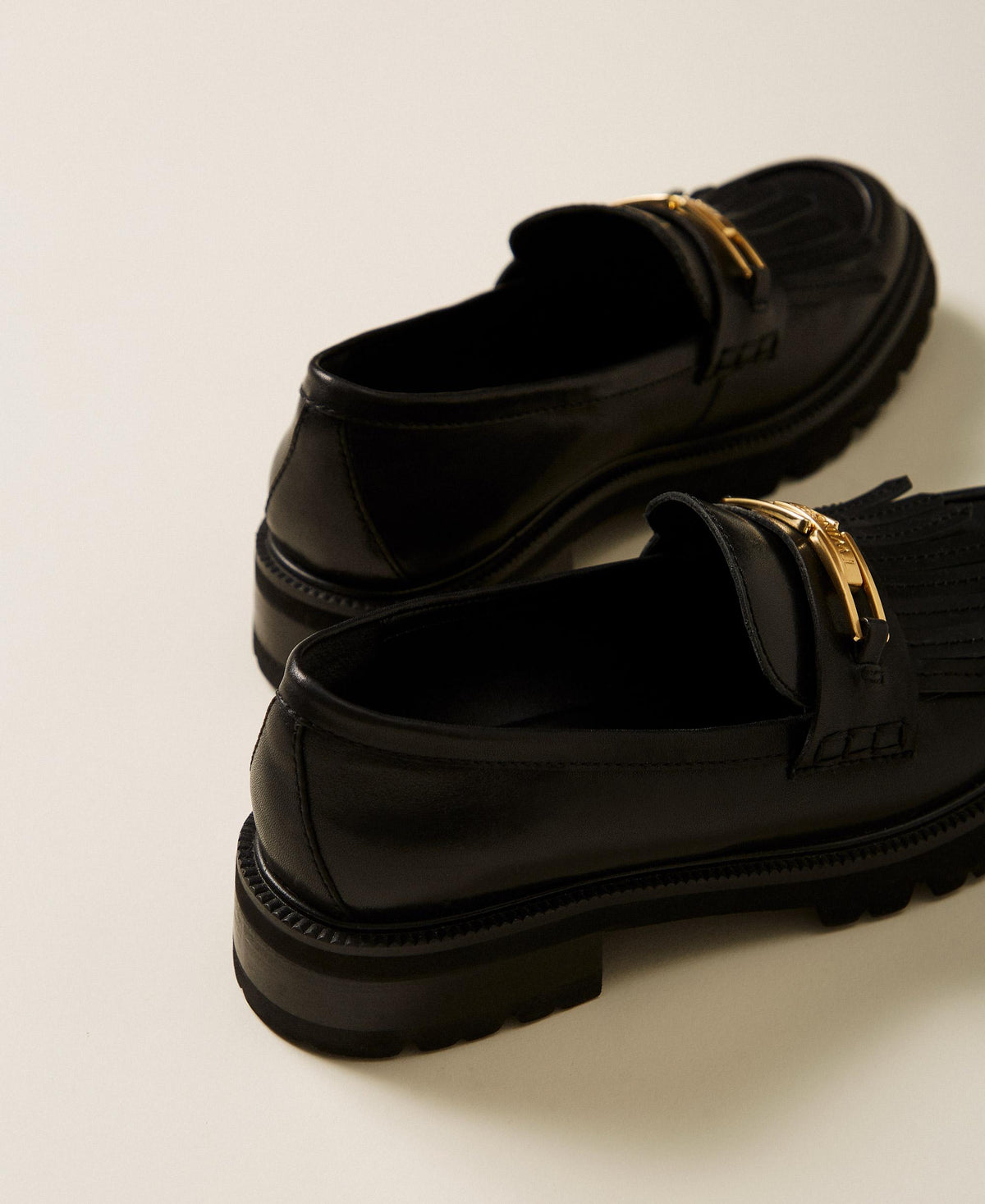 TWINSET Mocassino Donna 262TCP070 Nero