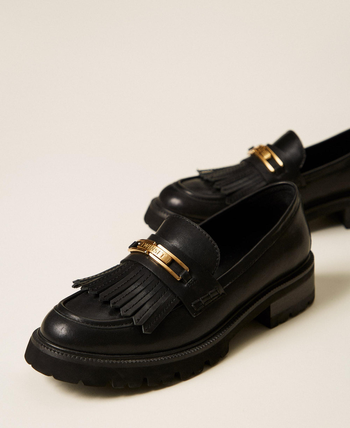 TWINSET Mocassino Donna 262TCP070 Nero