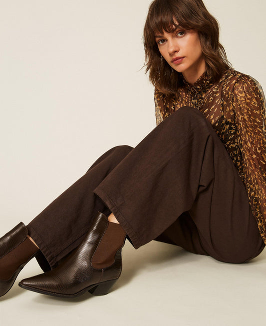 TWINSET Tronchetto Donna 262TCP122 Darkness Brown