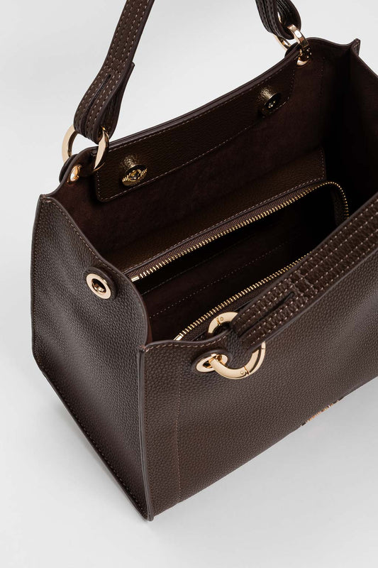 TWINSET  Borsa Donna Tote 262TD8030 Darkness Brown