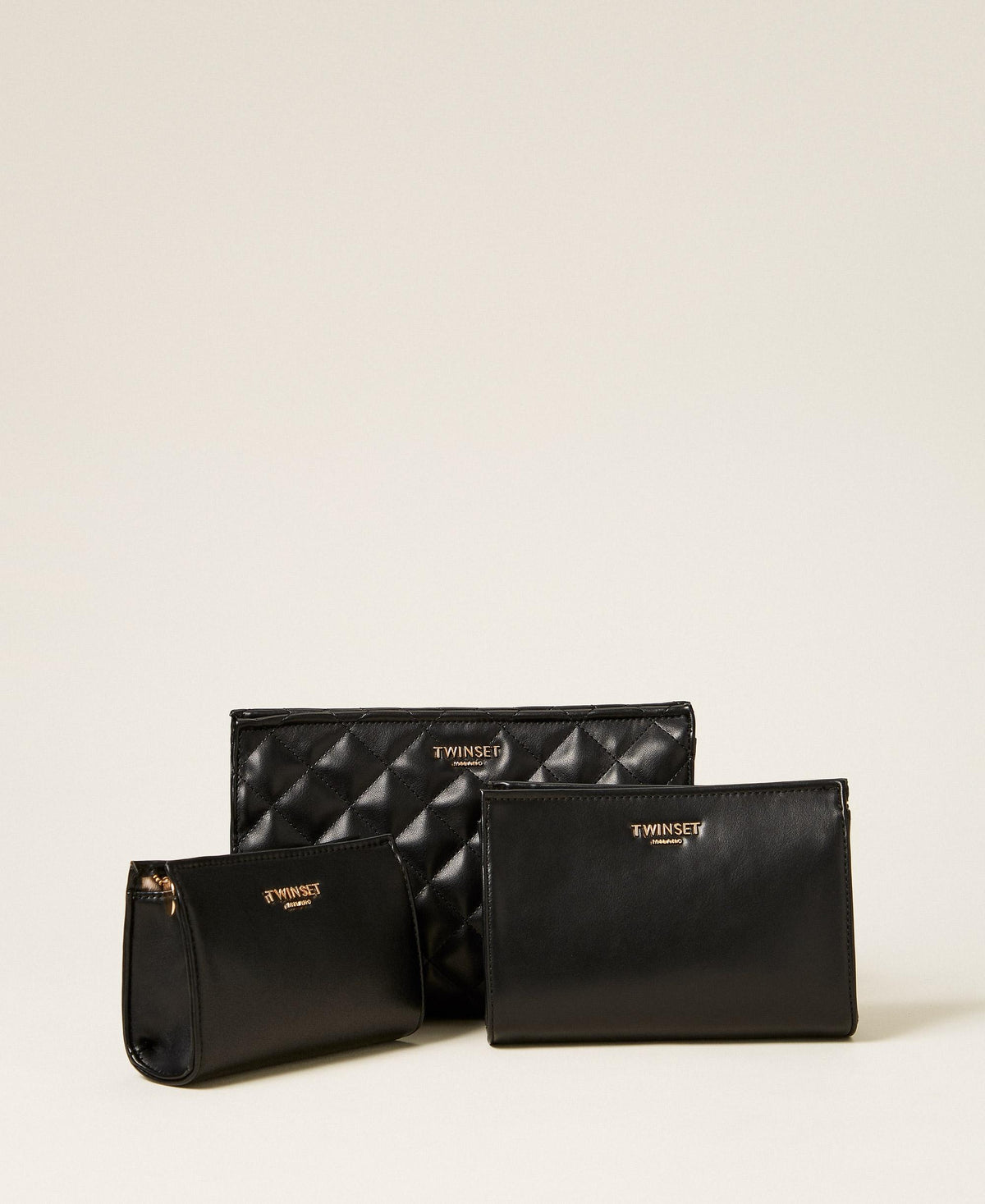 TWINSET Borsa Set Beauty 262TH7042 Nero