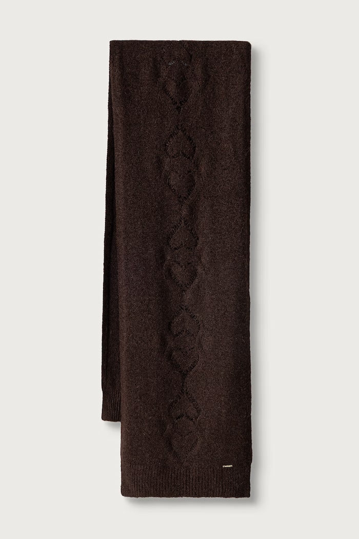 TWINSET Sciarpa Donna 262TO5621 Darkness Brown
