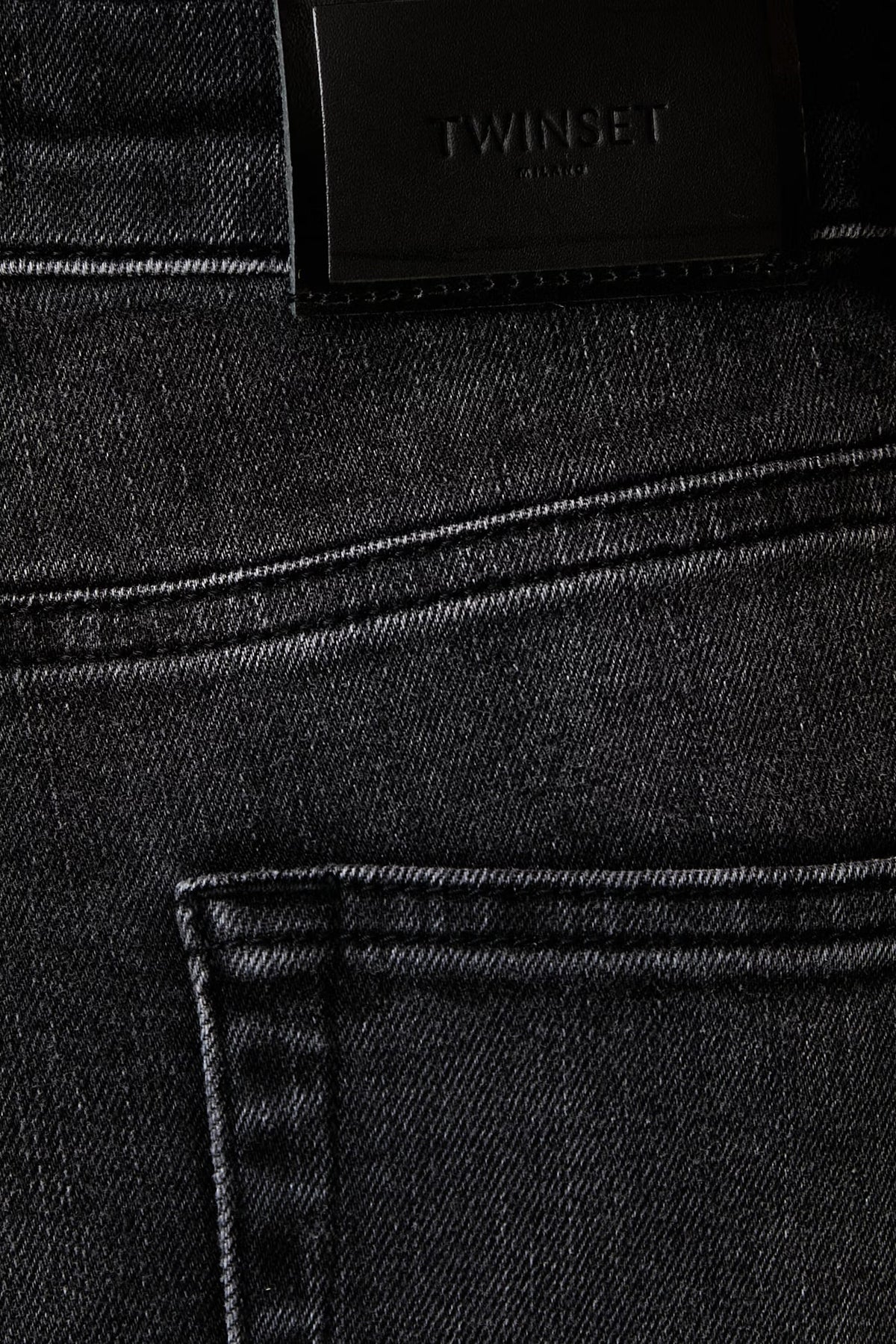TWINSET Pantaloni in jeans 262TP2561 Denim Nero
