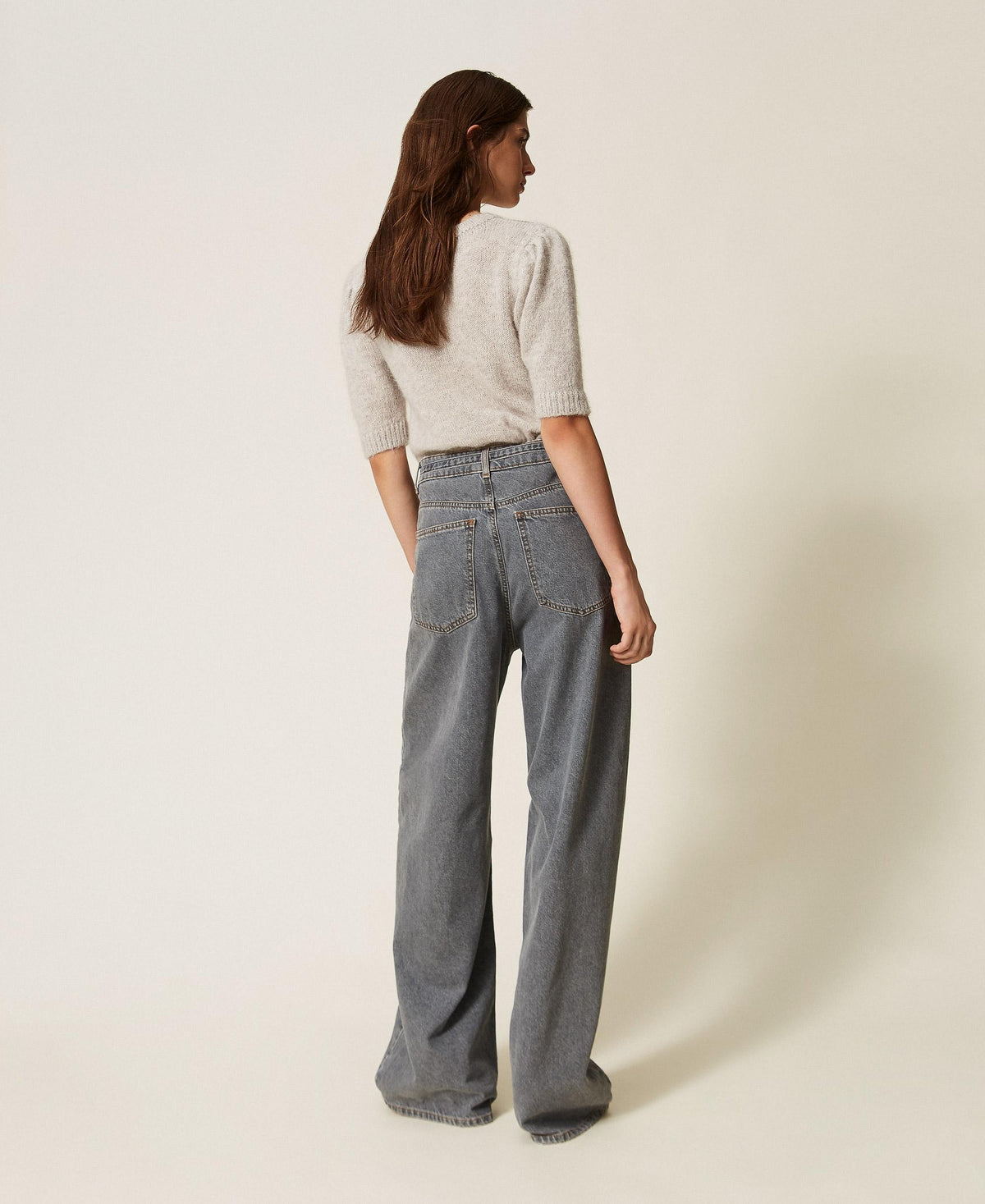 TWINSETJeans balloon cinque tasche
 262TT2391 Denim Grigio