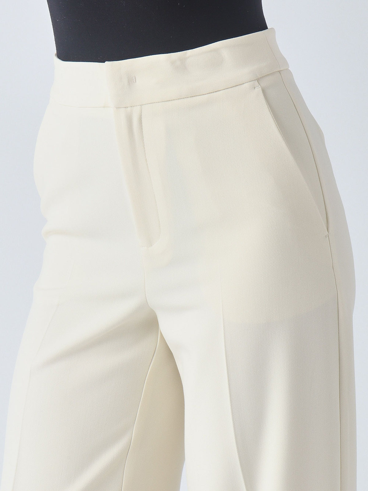 TWINSET Pantaloni dritti in crêpe 262TT2423 Madreperla