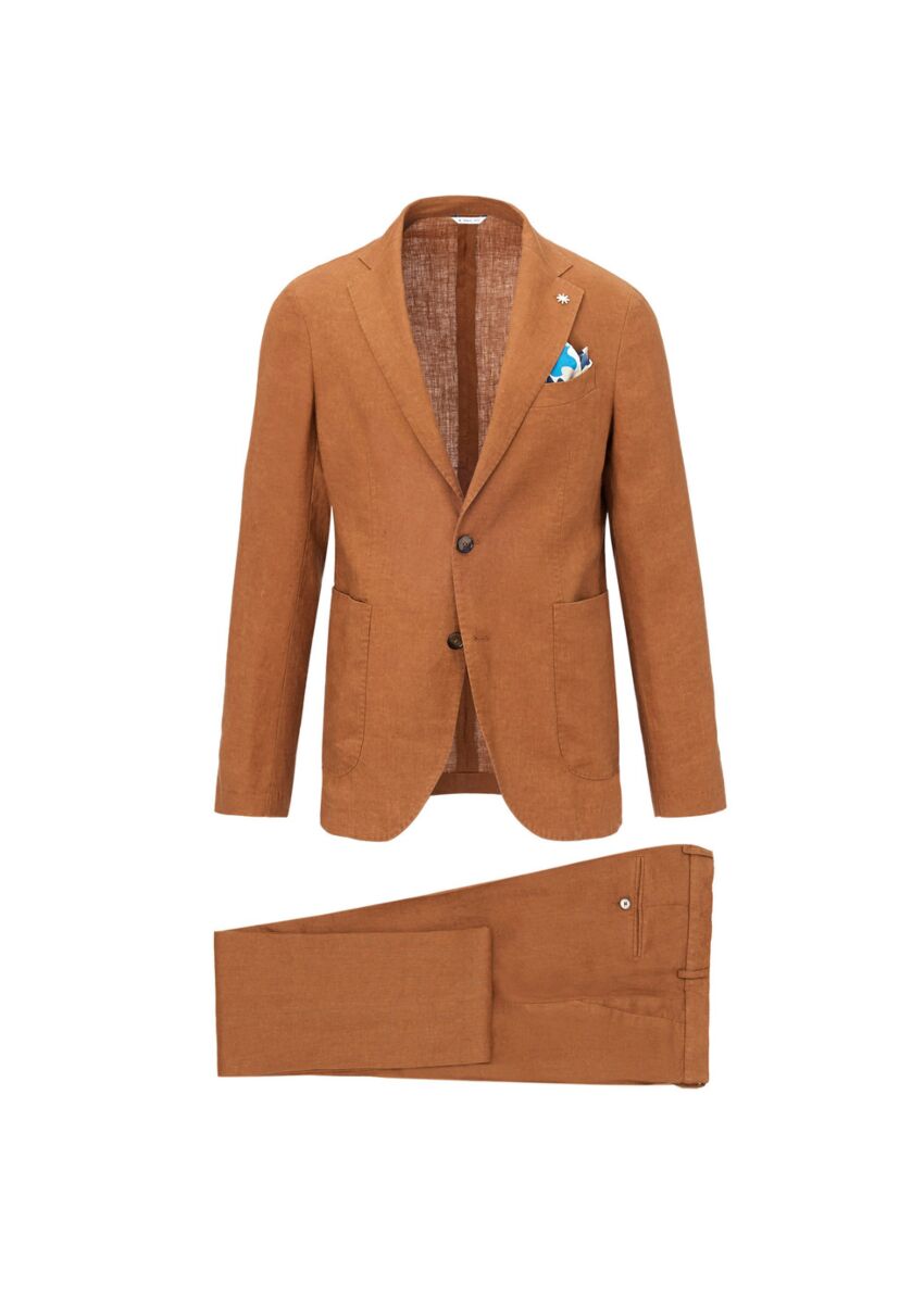 MANUEL RITZ Abito Uomo 3432A3728L 233279 Terra 28