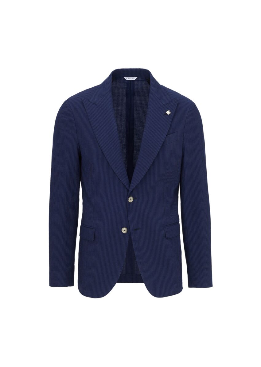 MANUEL RITZ Giacca Uomo 3432G2748 233303 Blue 89
