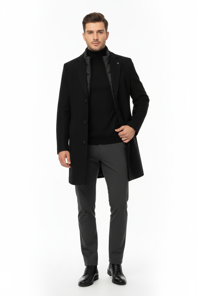 MANUEL RITZ Cappotto 3932C4548C 253738 Nero 99