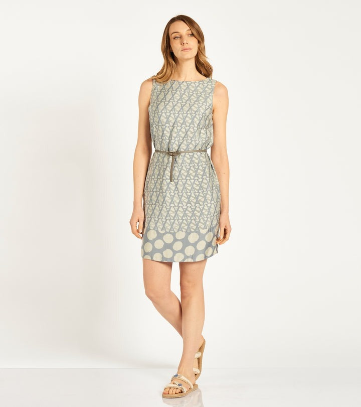 ALESSIA SANTI Completo Abito + Cintura 511SD15082 Polvere Grey