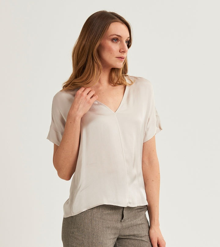 ALESSIA SANTI Blusa 511SD45050 Beige