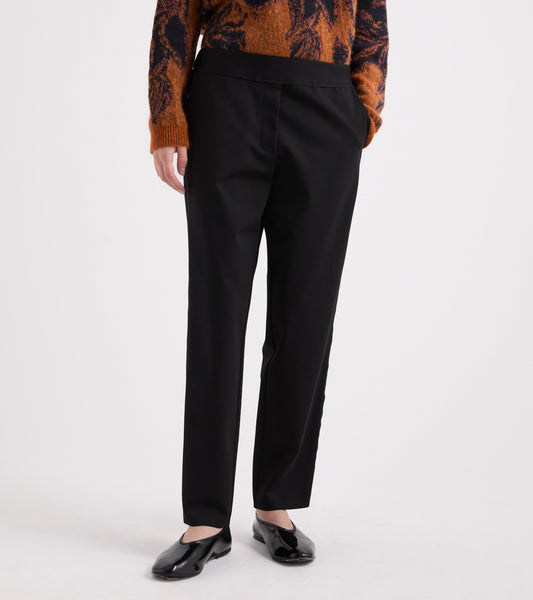 ALESSIA SANTI Pantaloni stretch con tasche 621SD25013 Nero