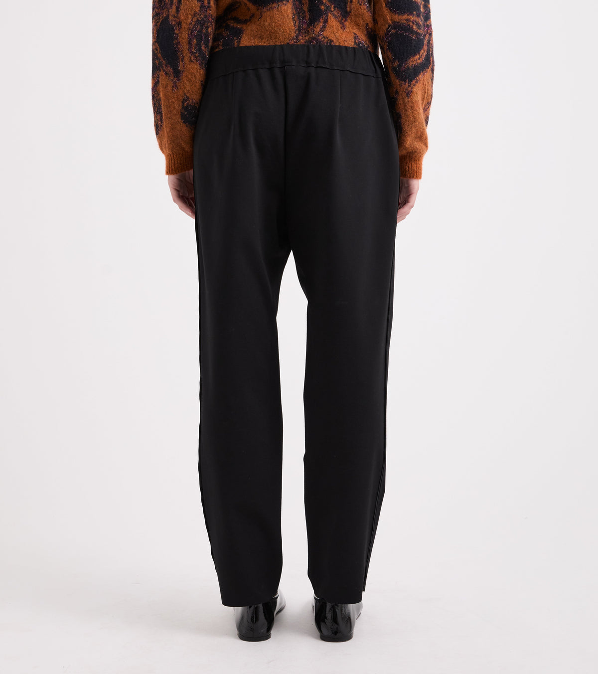 ALESSIA SANTI Pantaloni stretch con tasche 621SD25013 Nero